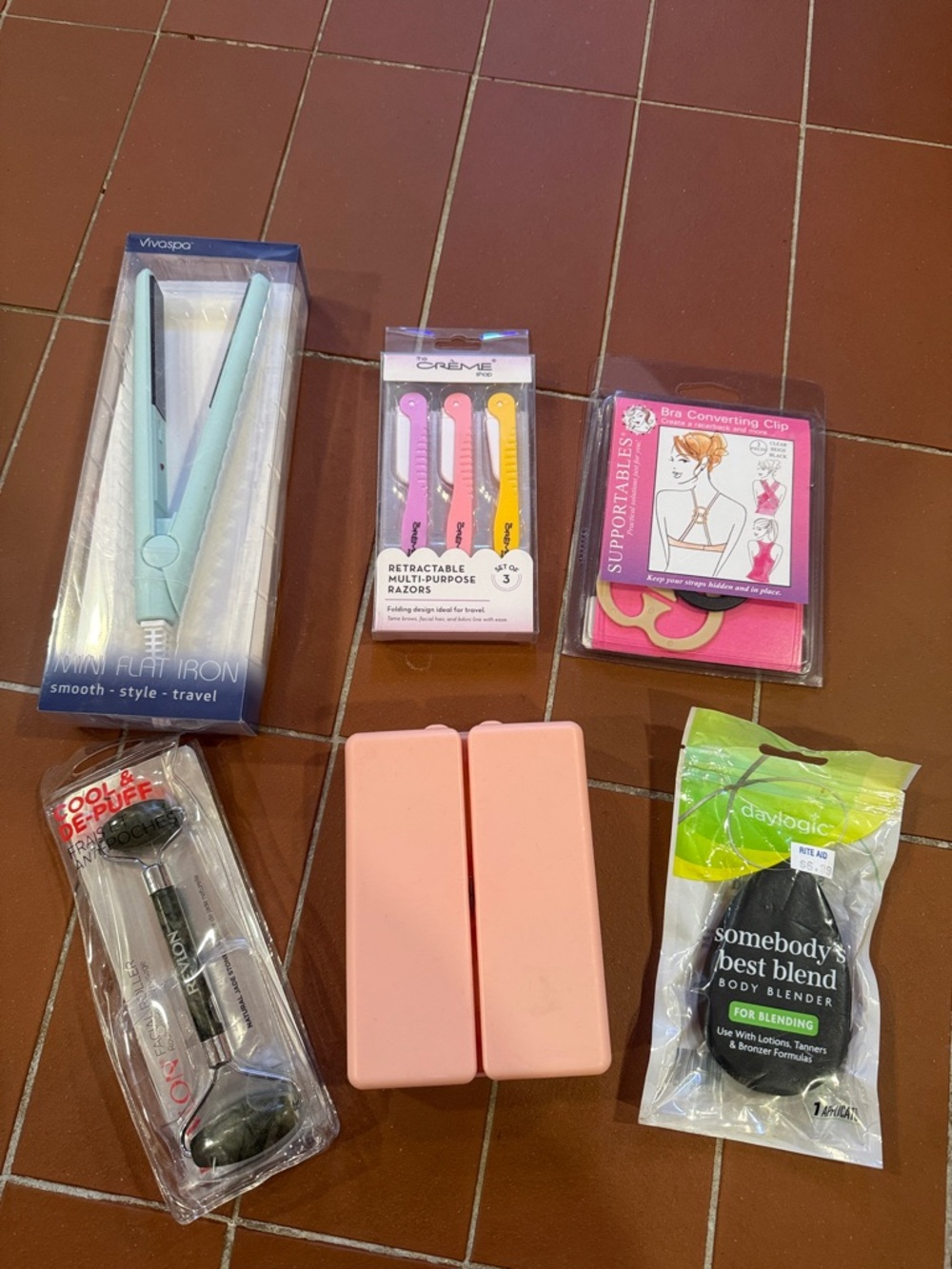 Bundle of packaged never opened beauty supplies